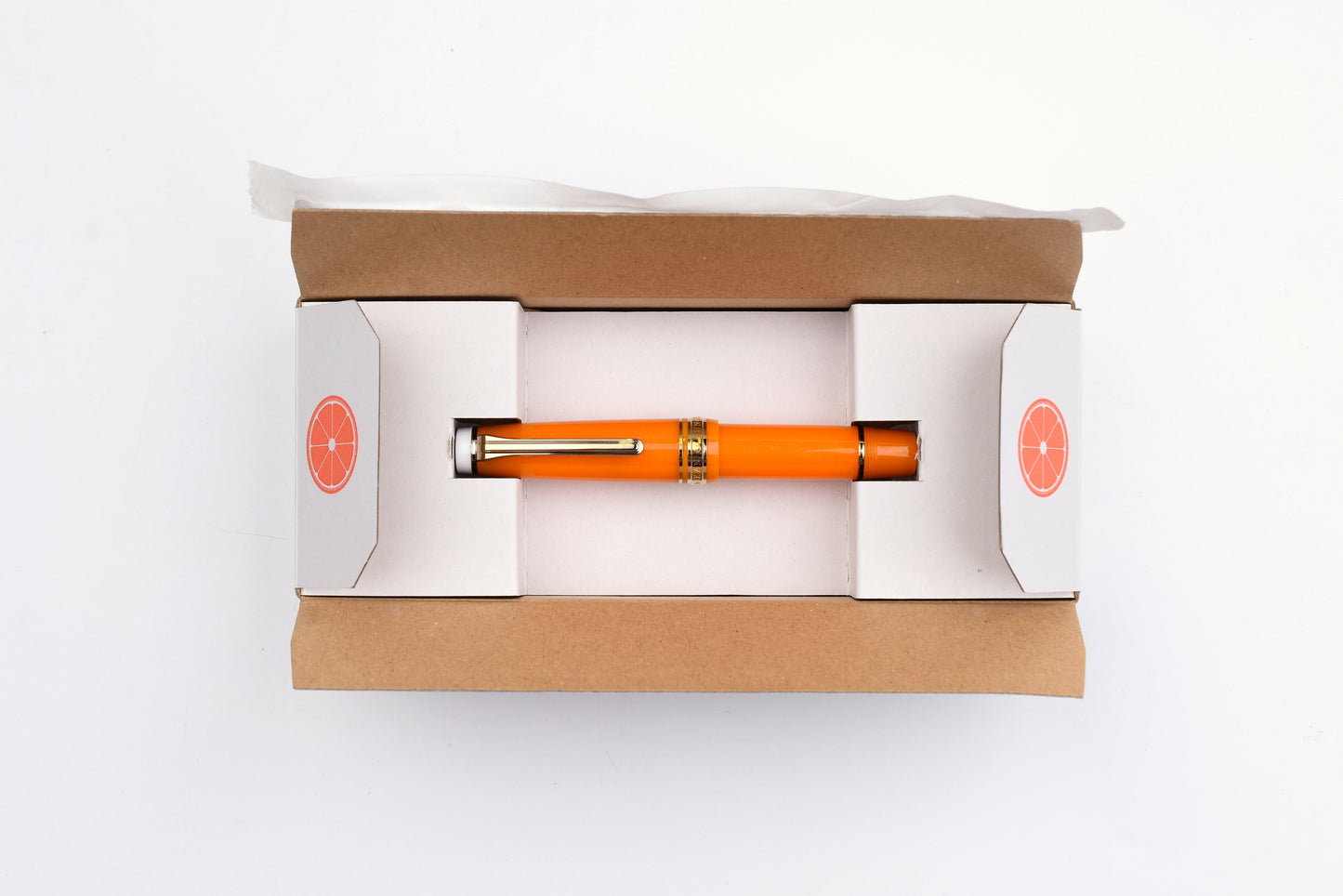 BUNGUBOX Original Fountain Pen - Mikkabi Mandarin Orange