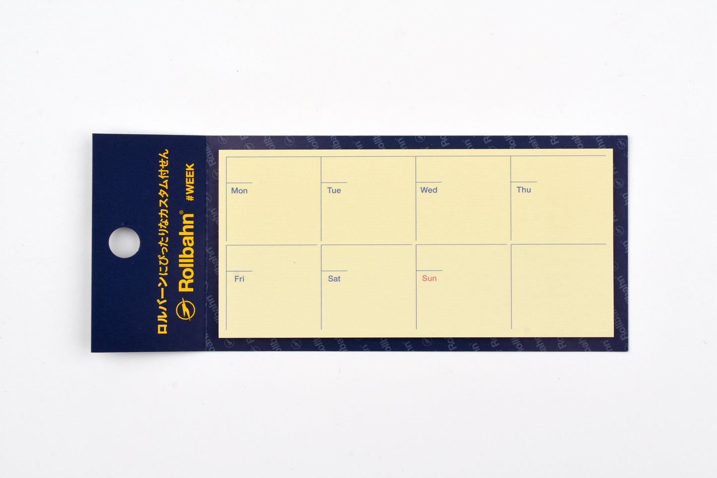 Delfonics Rollbahn Sticky Memo - Weekly