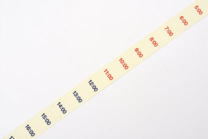 Delfonics Rollbahn Masking Tape - Diary - Hours