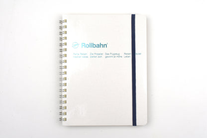 Delfonics Rollbahn Spiral Notebook - Pocket Memo Large - Metallic