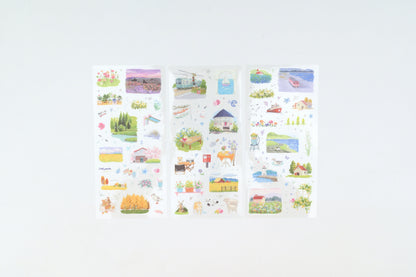 BGM Foil Stamping Iride Sticker Sheets - On a Journey