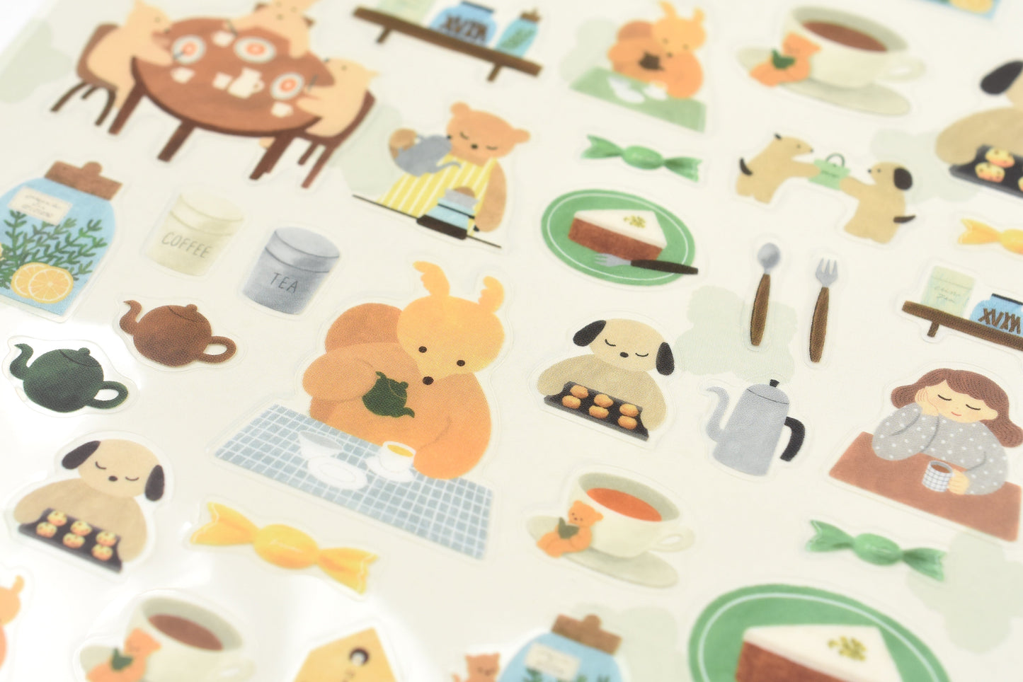 Cozyca - Mariko Fukuoka - Tea Time Sticker