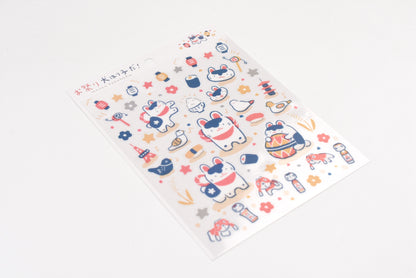 Cozyca - Masao Takahata - Hariko the festival dog! Stickers