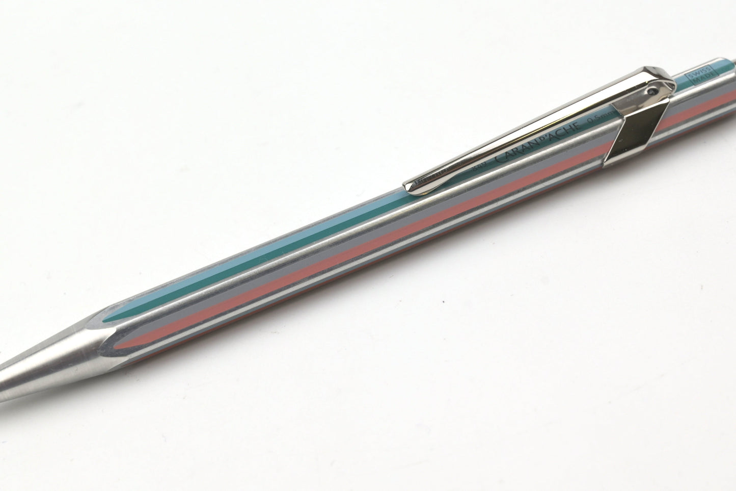 Caran d'Ache x Paul Smith 849 Mechanical Pencil - Silver - 5th Edition
