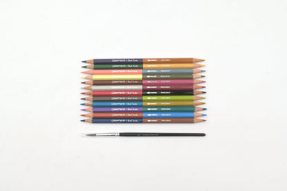 Caran d'Ache x Paul Smith Bicolor Pencil & Brush Set - 5th Edition