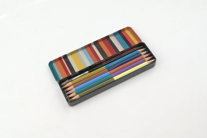 Caran d'Ache x Paul Smith Bicolor Pencil & Brush Set - 5th Edition