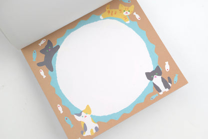 Cozyca - Reiko Tada Memo Pad - Cat's Life