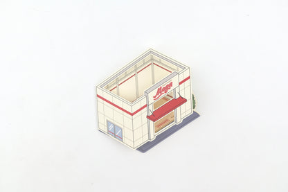 BGM Deco 2.5D Sticker - Diorama - Supermarket