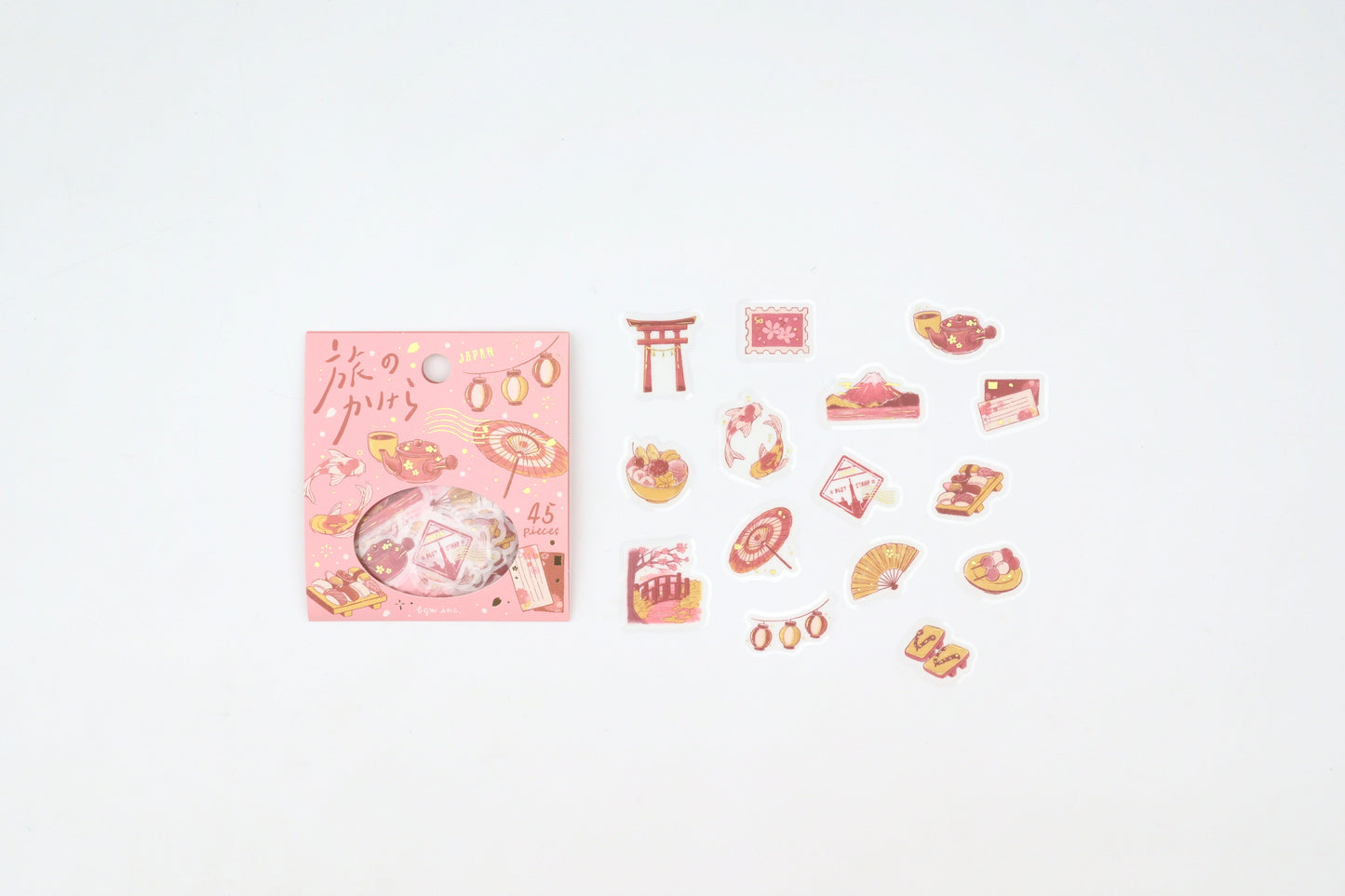 BGM Flake Sticker - Foil Stamping - Fragments of a Journey