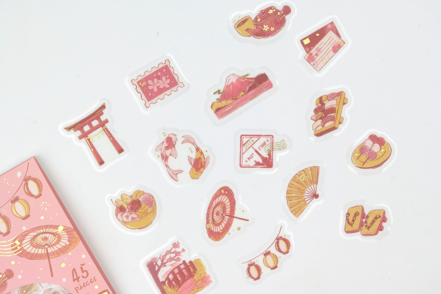 BGM Flake Sticker - Foil Stamping - Fragments of a Journey