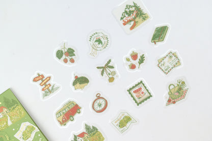 BGM Flake Sticker - Foil Stamping - Fragments of a Journey
