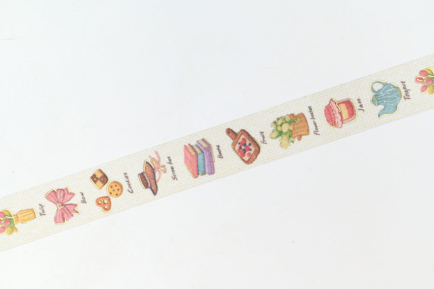 BGM Washi Tape - Foil Stamping - Pieni Stitch - Small Room