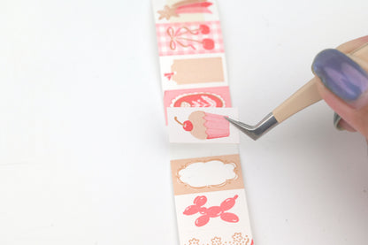 Beverly Baum Label Roll Stickers - Animals