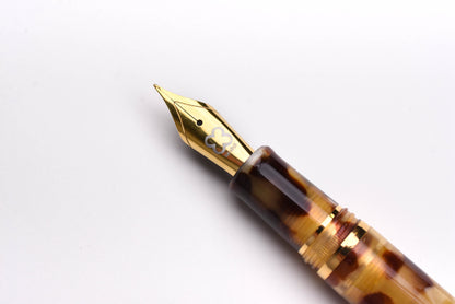 Esterbrook Estie Fountain Pen - Tortoise - Gold Trim