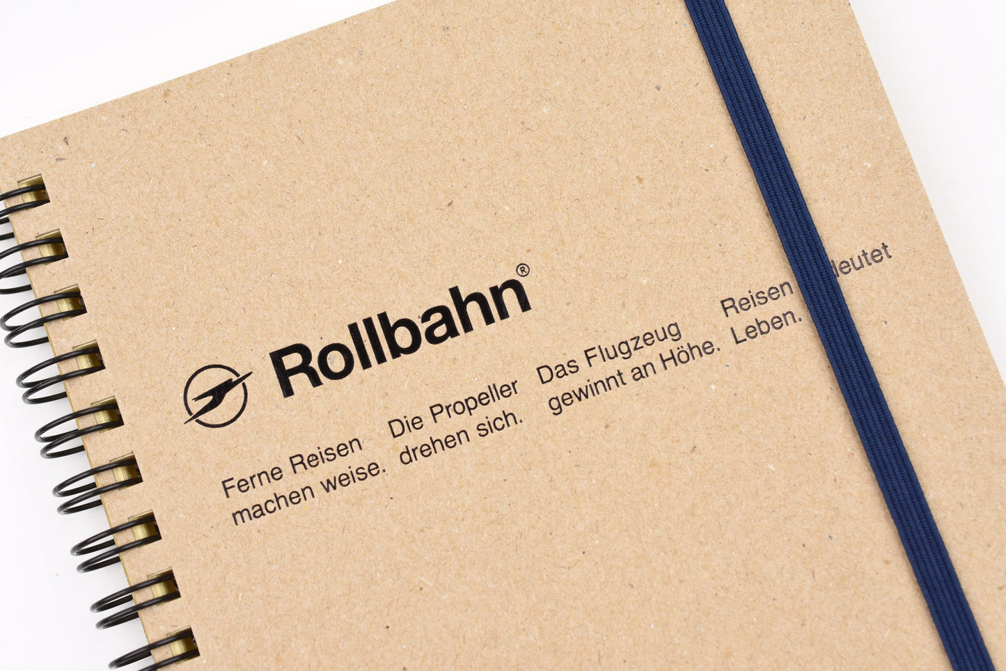 Delfonics Rollbahn Spiral Notebook - Pocket Memo Large - Kraft - Special Edition