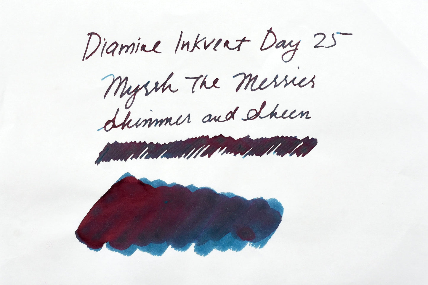 Diamine Teal Edition - Shimmer & Sheen - Myrrh the Merrier (Coming Soon)