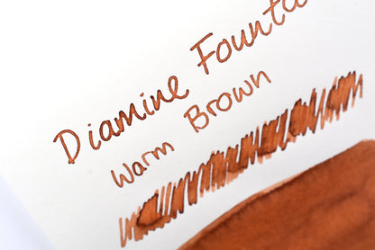 Diamine Fountain Pen Ink - Warm Brown - 30mL