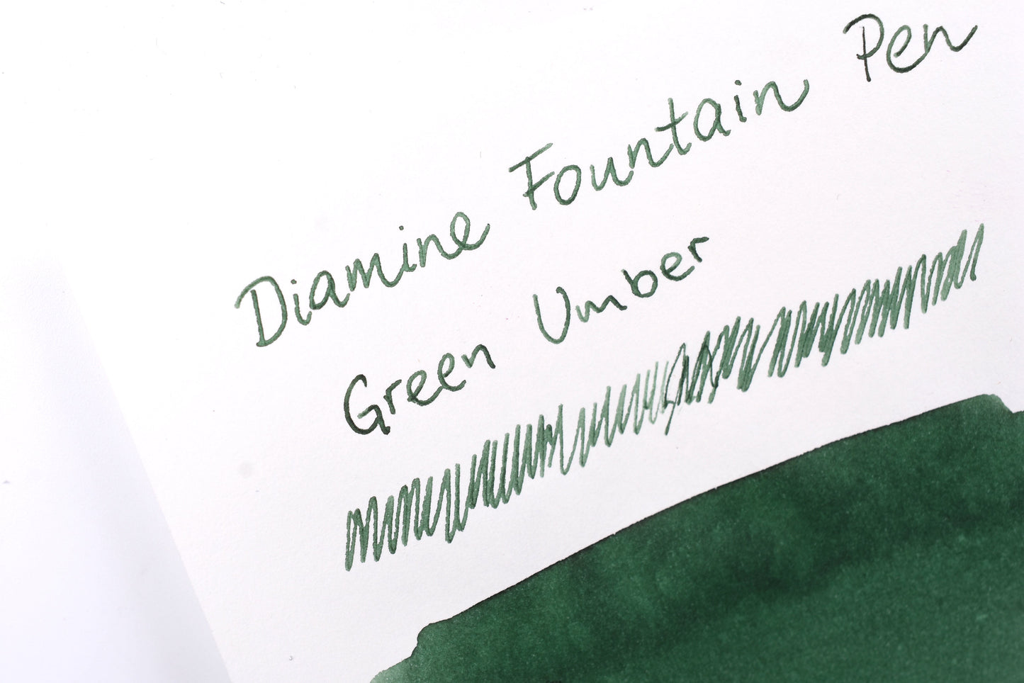 Diamine Fountain Pen Ink - Green Umber - 30mL