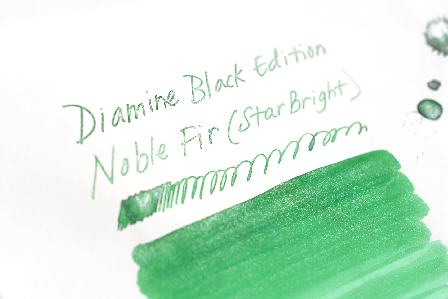 Diamine Black Edition - Starbright - Noble Fir