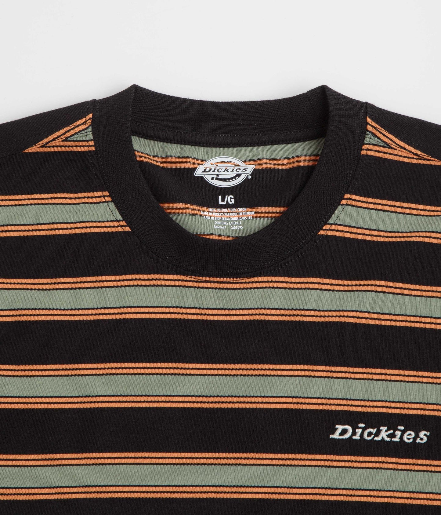 Dickies York Stripe T-Shirt - Black