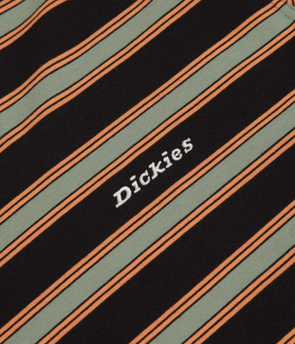 Dickies York Stripe T-Shirt - Black