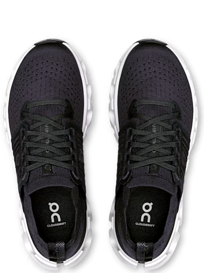 On Running Cloudswift 4 Black White (Women's)