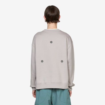 ACG 'Tuff Fleece' Therma-FIT Pullover Crew-Neck Sweatshirt College Grey