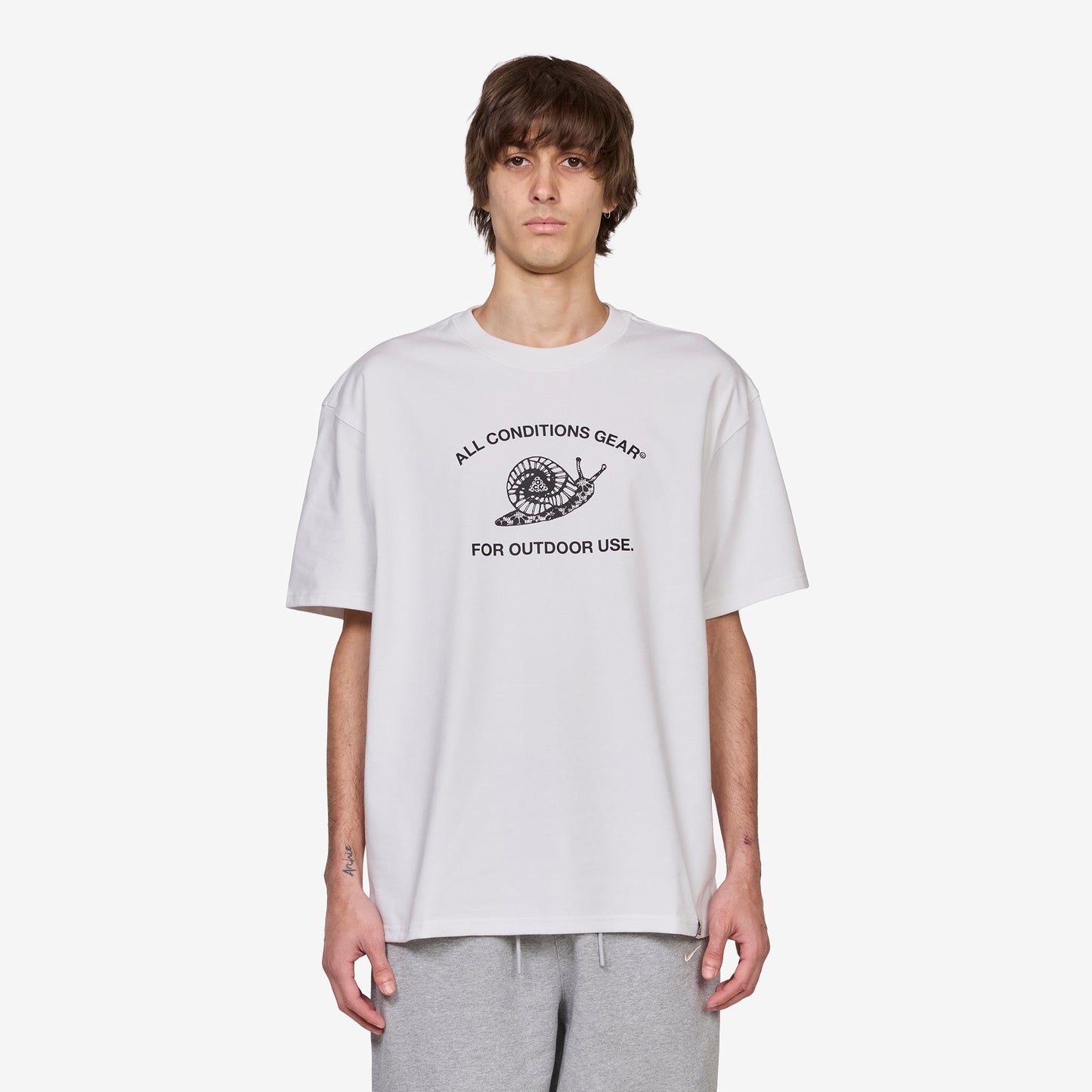 ACG 'Mystery Snail' Dri-FIT T-Shirt Summit White
