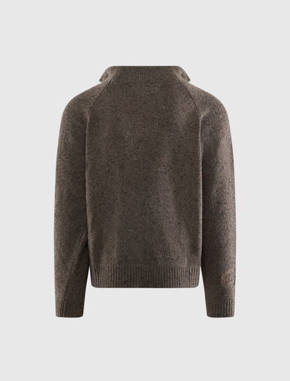 SLIT NECK SWEATER