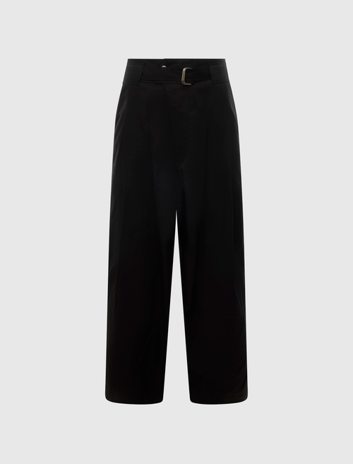 WIDE BELTED TROUSER