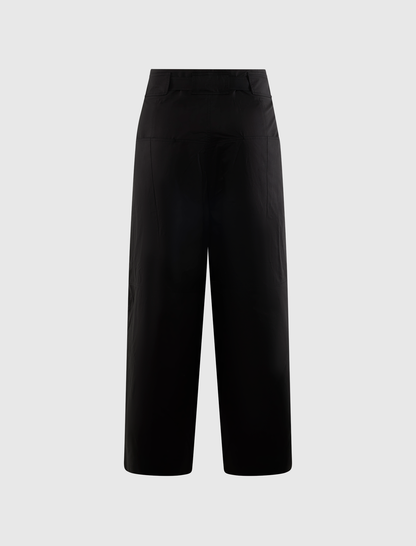WIDE BELTED TROUSER