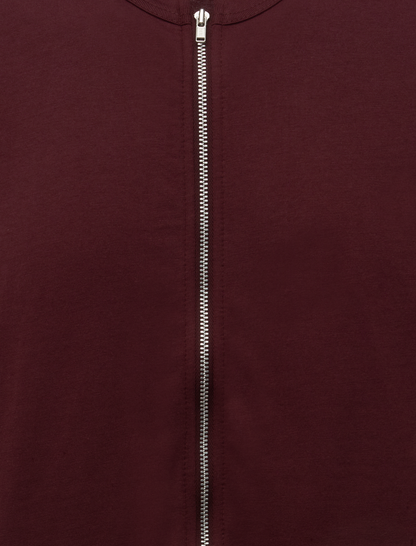 ZIP UP T-SHIRT