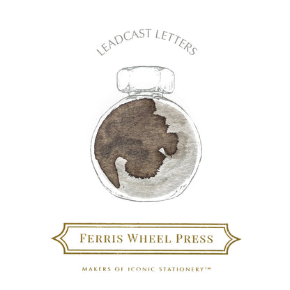 Ferris Wheel Press - Leadcast Letters