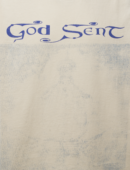 GOD SENT CAP SLEEVE TEE