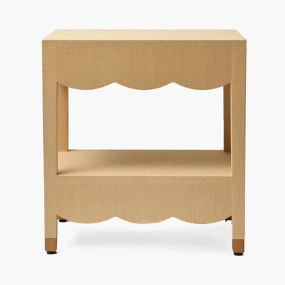 Grasscloth Table