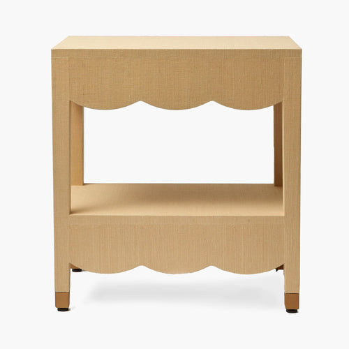 Grasscloth Table