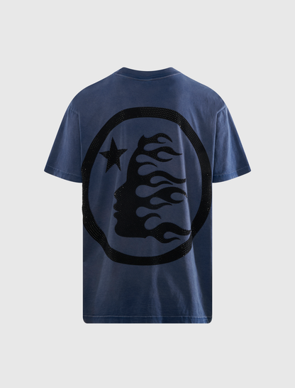 RHINESTONE LOGO TEE