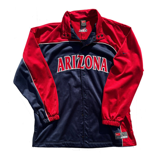 Arizona Wildcats Nike 2003 Team Warm-Up Shooting Jacket Size Large