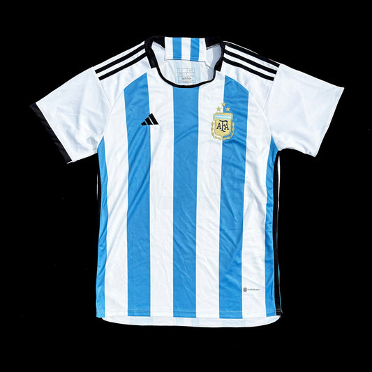 Argentina 2022 Lionel Messi Adidas World Cup Soccer Jersey