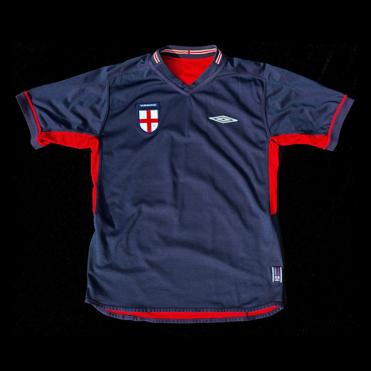 England 2002-2004 Reversible Umbro Soccer Jersey
