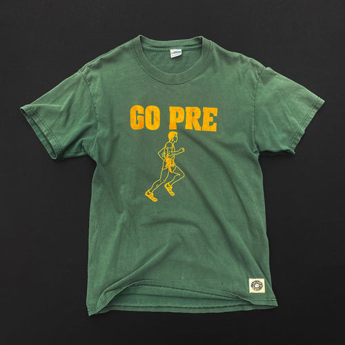 1/1 Go Pre Steve Prefontaine Faded Custom Champion T-Shirt