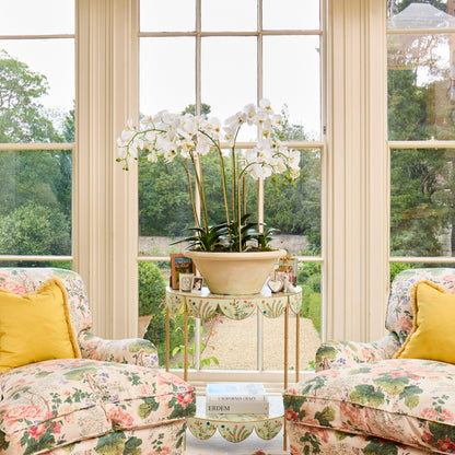 Annabelle Chinoiserie Tole Side Table