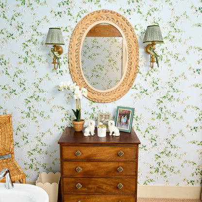 Olive Lotus Lampshade (18cm)