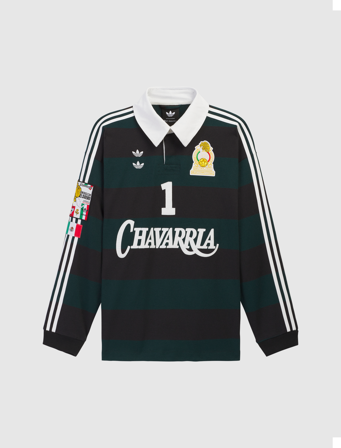 WILLY CHAVARRIA LONG SLEEVE RUGBY SHIRT