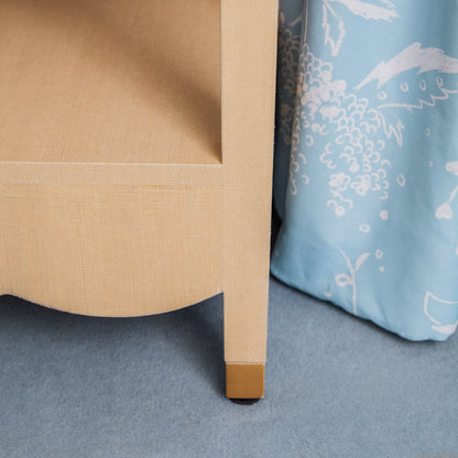 Grasscloth Table