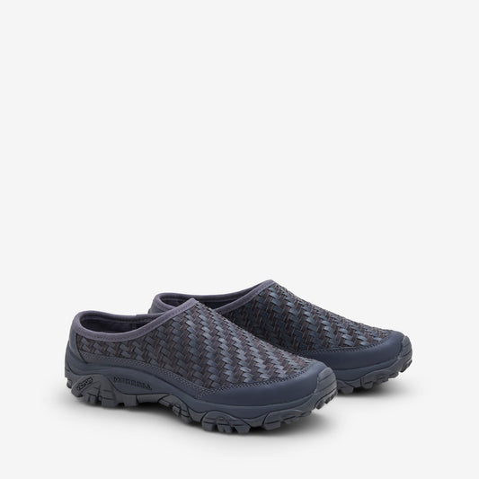 Moab 2 Slide Woven Leather Comet
