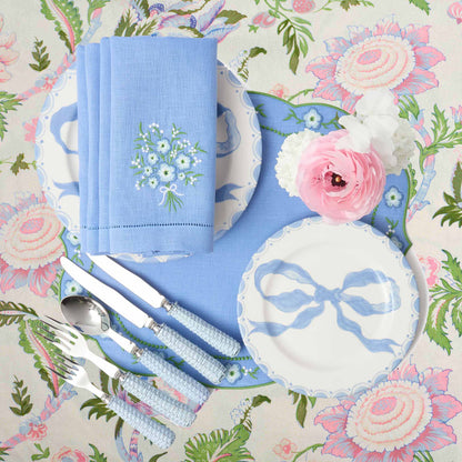 Pink Peony Tablecloth
