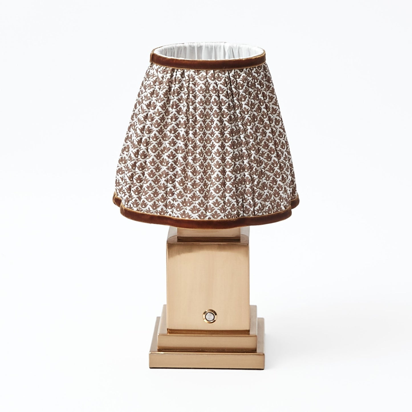 Chocolate Lotus Lampshade (18cm)