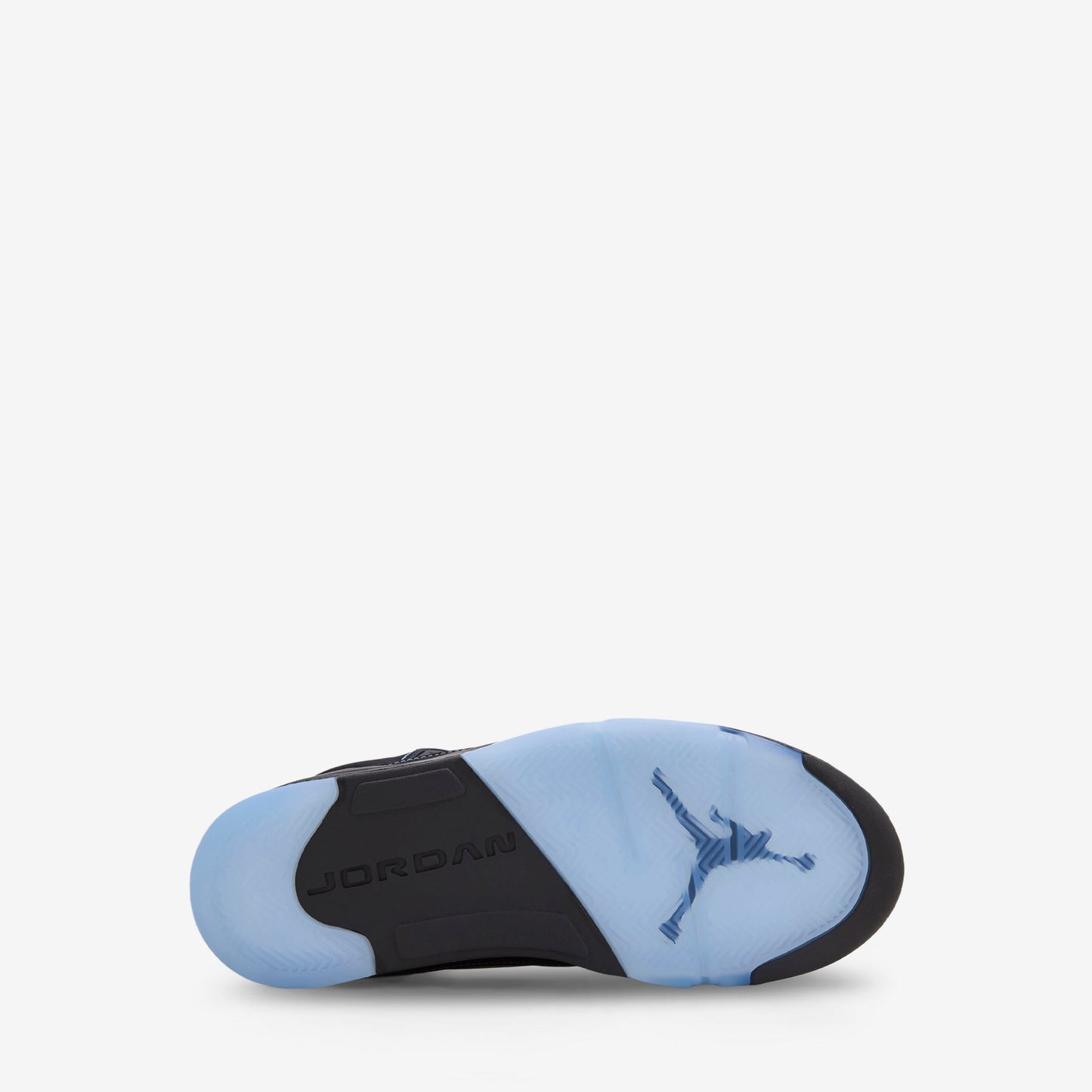 Grade School Air Jordan 5 Retro 'Black Carolina' Black | University Blue | White