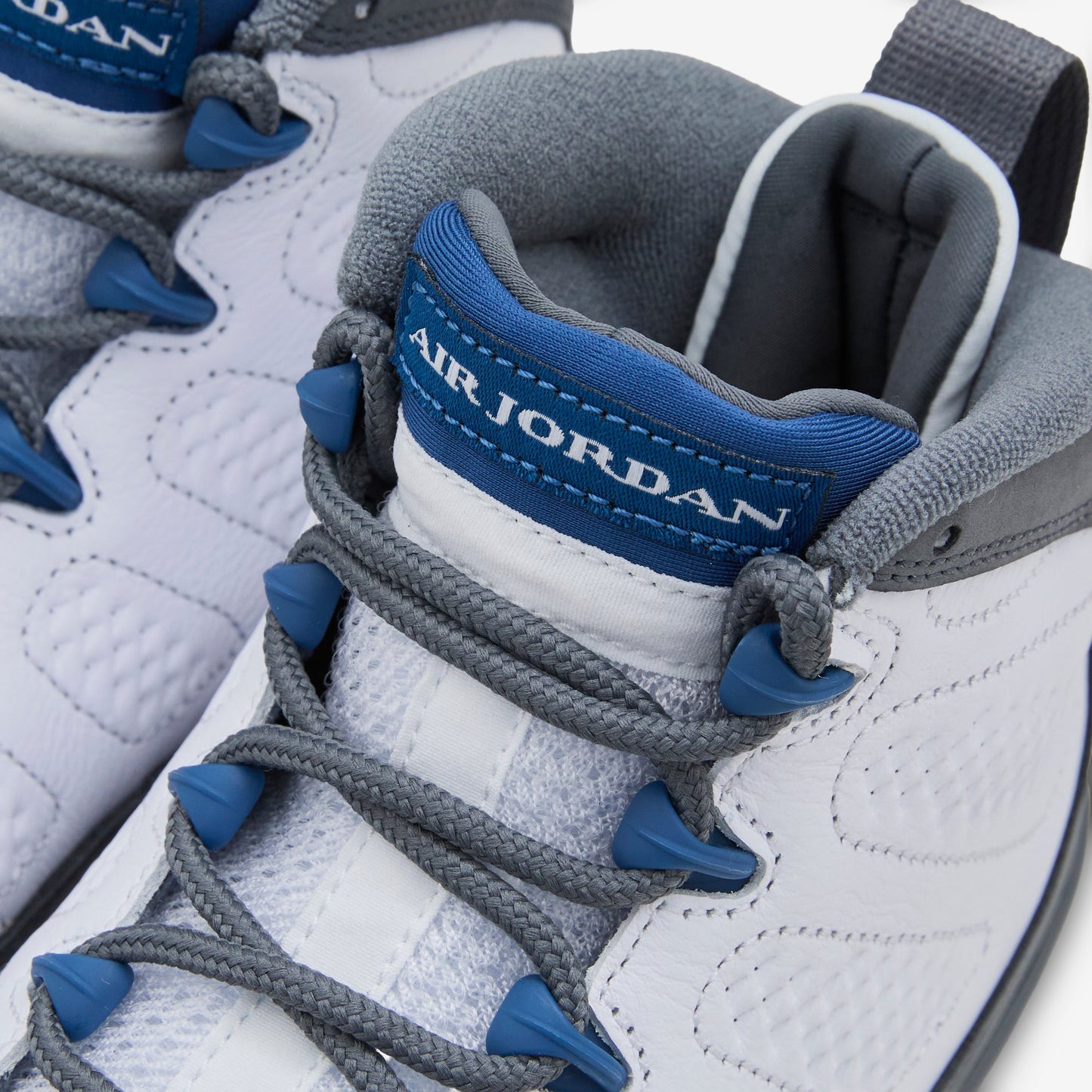 Air Jordan 9 Retro White | French Blue | Flint Grey